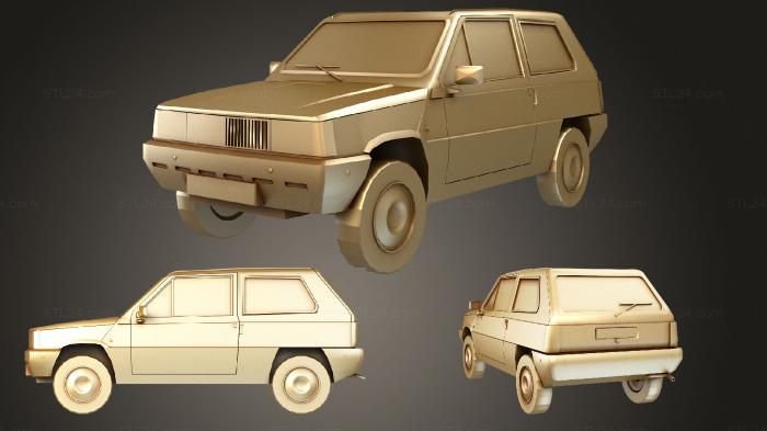 Автомобили и транспорт (Сиденье Panda, CARS_3412) 3D модель для ЧПУ станка